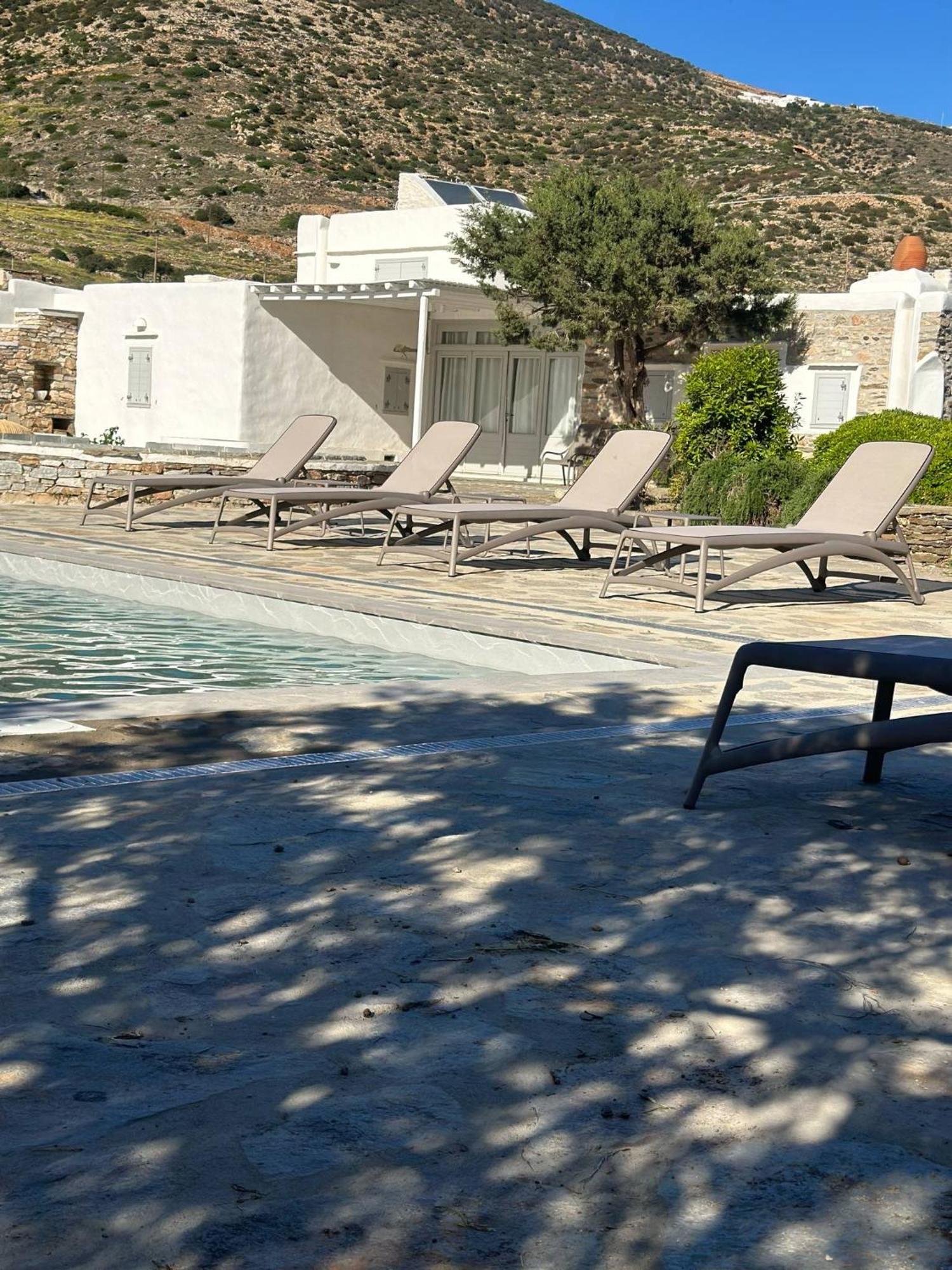 Villa River With Pool Kamares  Exterior photo